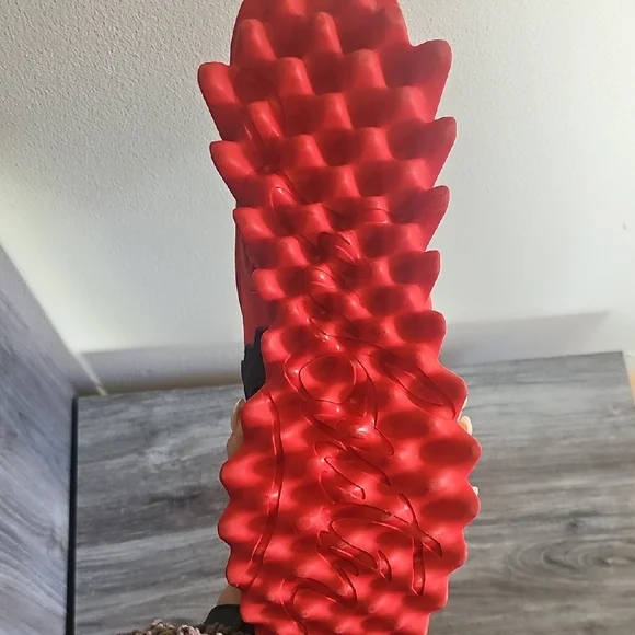 Christian Louboutin Loubi Shark Sneakers - Blue and Red - Picture 6 of 7